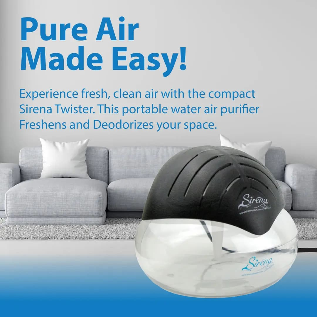 Sirena Twister Air Purifier & Aroma DiffuserSirena Twister