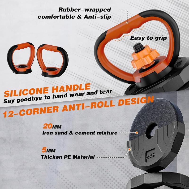 Adjustable Weight Dumbbell Set